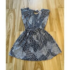 LC Loren Conrad Blue Pattern Flirty Summer Dress Size Medium, NWOT Everyday Wear